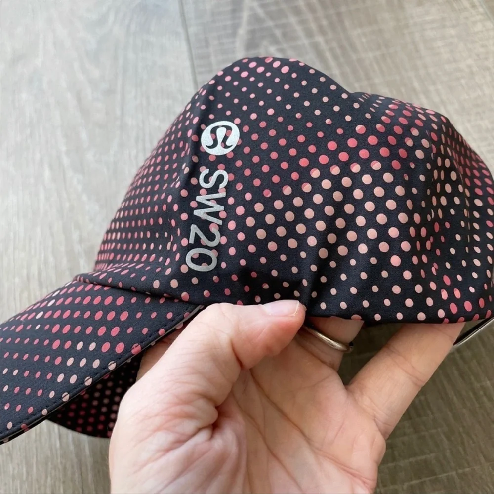 Lululemon Fast and Free Run Hat *Seawheeze in High Tempo Camo Orange Multi